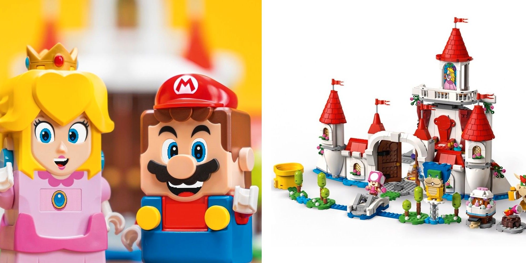 LEGO Princess Peach Set accidentalmente revelado antes del día de Mario