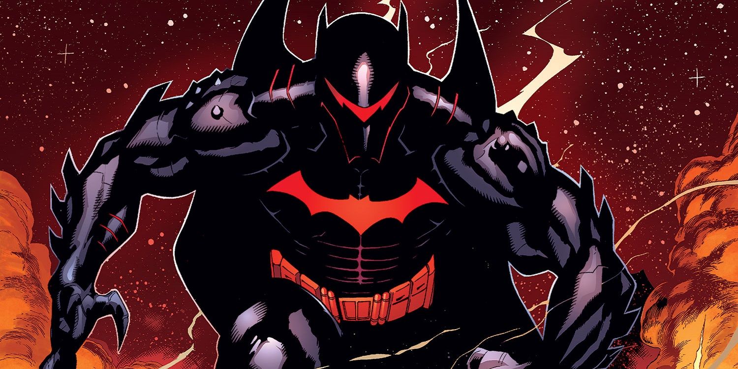 La batcueva tiene un robot gigante de Batman en una asombrosa portada de DC