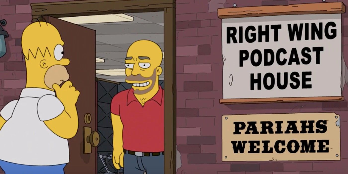 La extraña parodia de Joe Rogan de Los Simpson hace más daño que bien