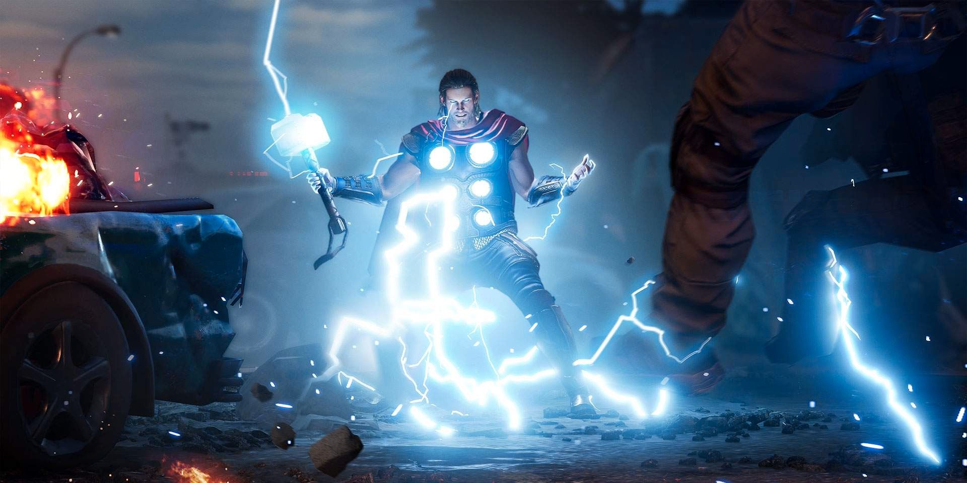 La fuga de personajes de Marvel's Avengers se burla de Thor: Love and Thunder Crossover