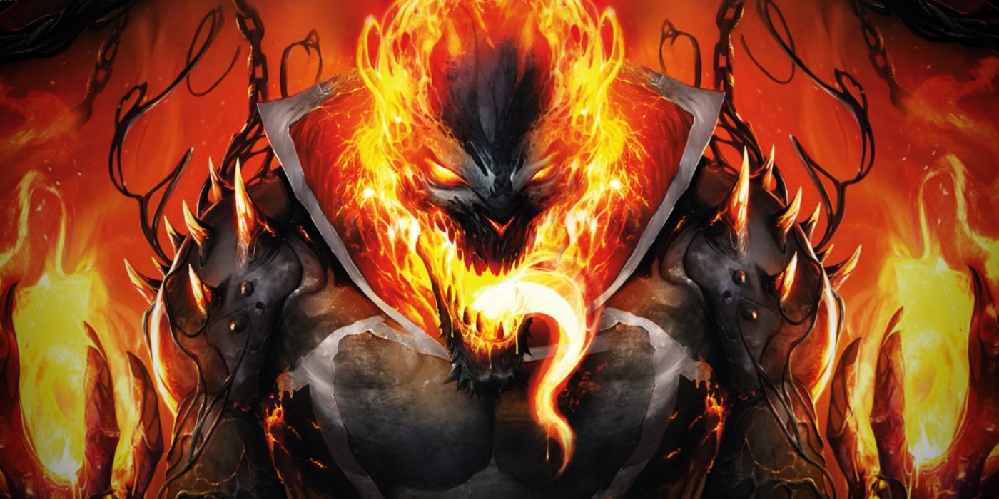 La fusión de Venom con Ghost Rider fue el último combustible de pesadilla de Marvel