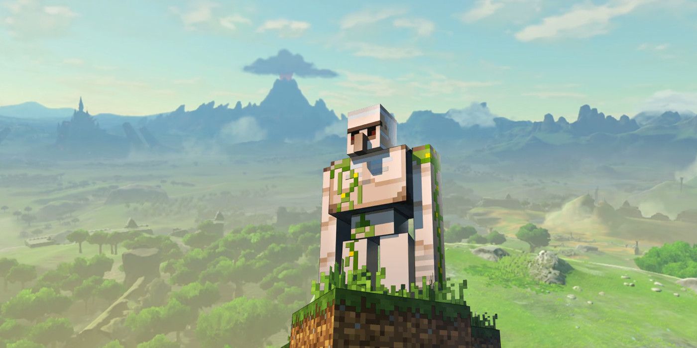 La gran meseta de Breath of the Wild reconstruida en Minecraft, santuarios y todo