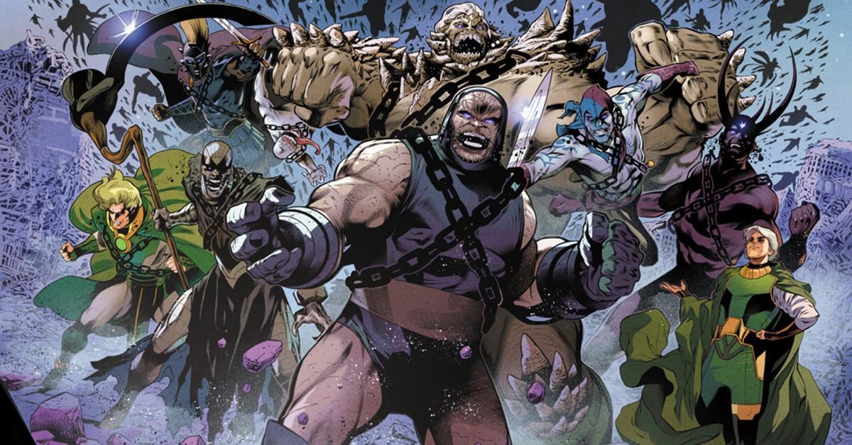 La obra de arte de Death of the Justice League revela a los villanos que matan al Super Team de DC