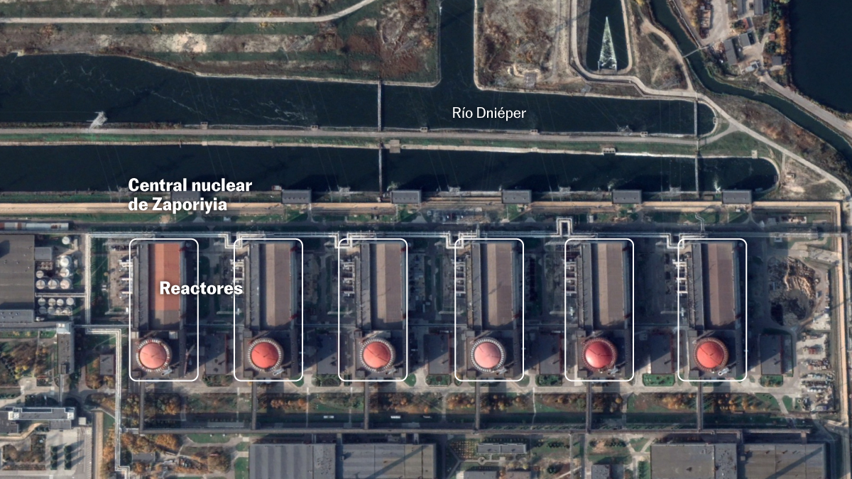 La presencia de 15 reactores nucleares en Ucrania agrava los riesgos de la contienda