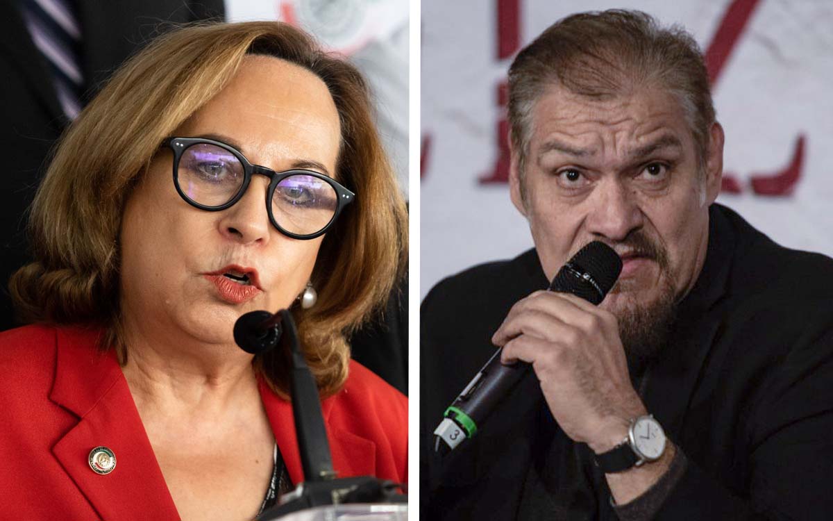 La senadora Bertha Carveo y el actor Joaquín Cossío discuten por denuncia a Chumel Torres