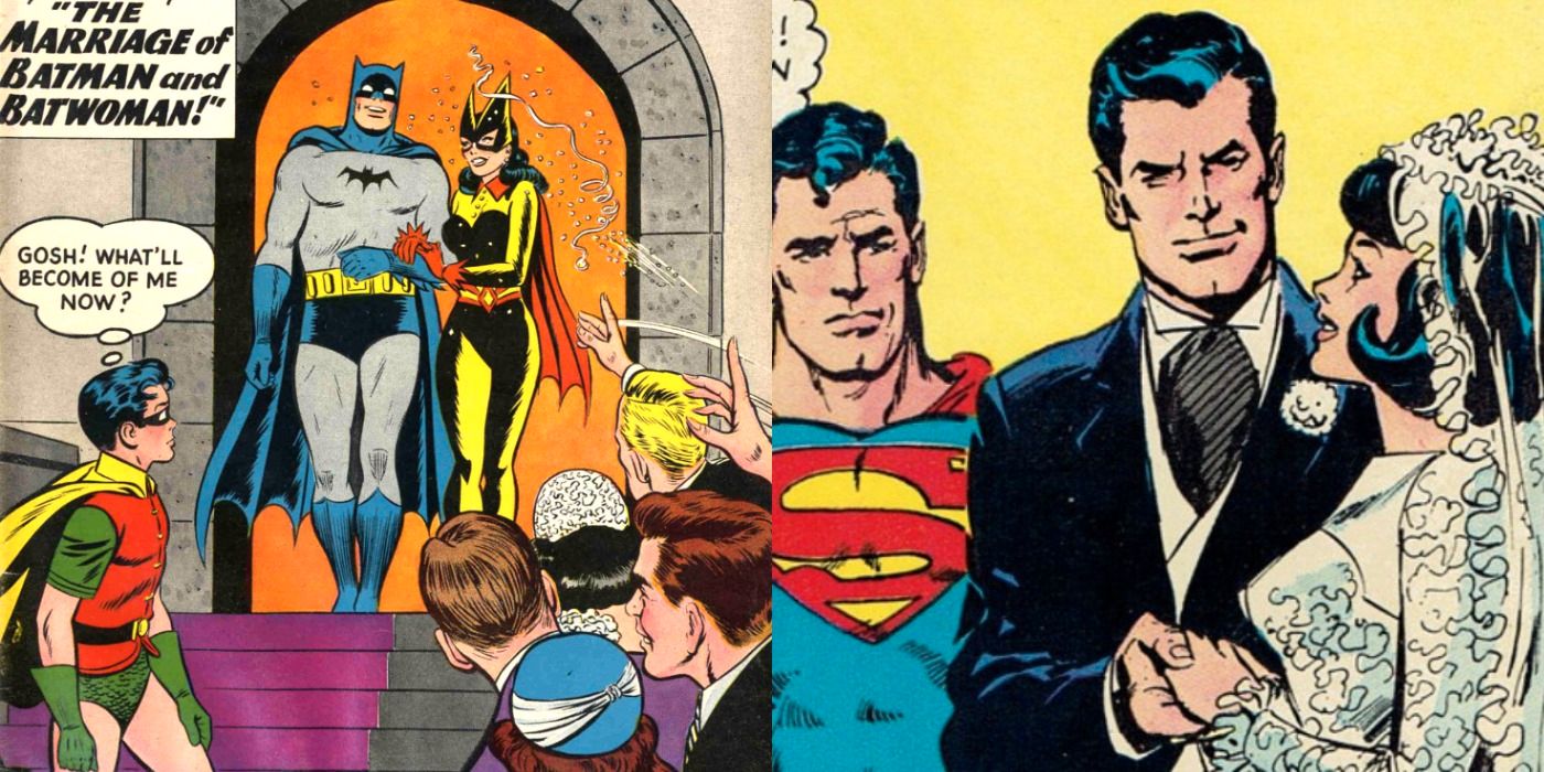 Los 15 romances más extraños de los cómics de Batman