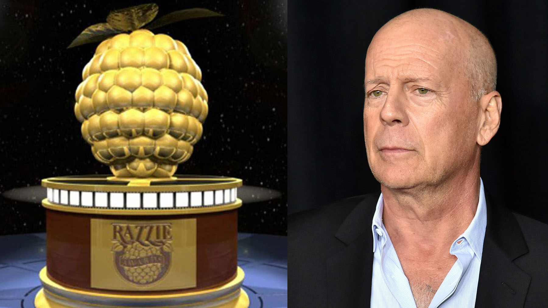 Los Razzies se plantean quitar la categoría especial que crearon para Bruce Willis, después de su diagnóstico de afasia