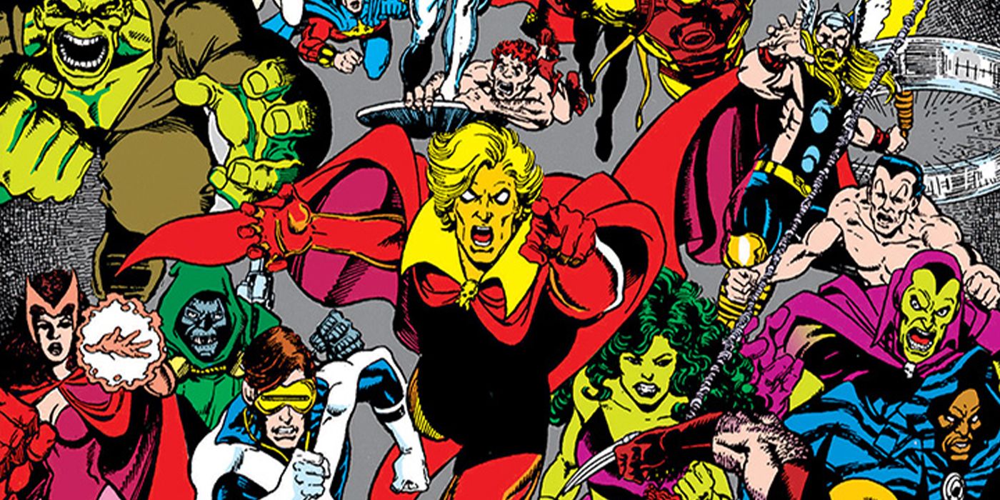 Los Vengadores de Marvel se veían muy diferentes en el arte original de Infinity Gauntlet