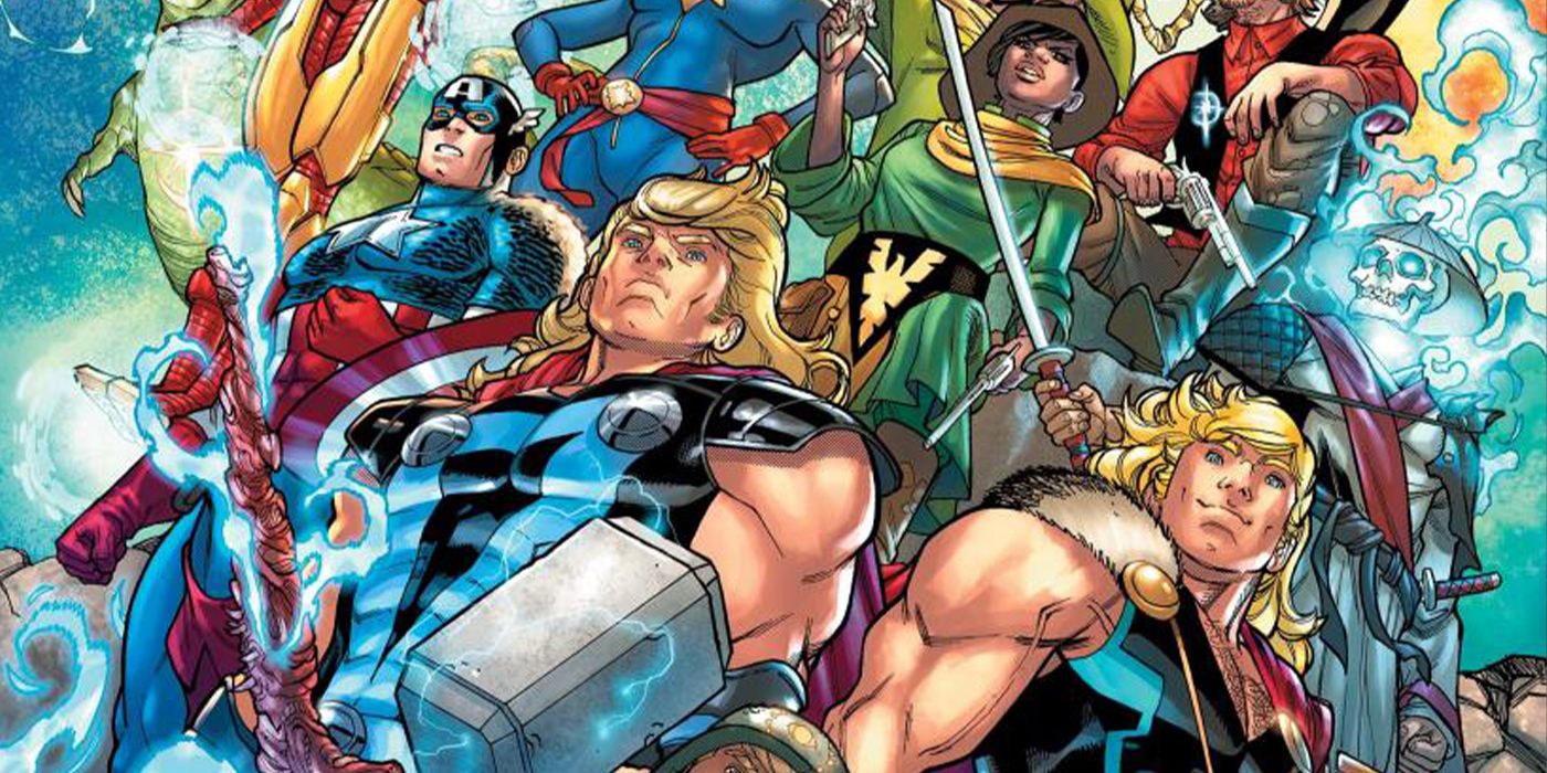 Los Vengadores presentan a los héroes más poderosos de la historia con una nueva portada épica