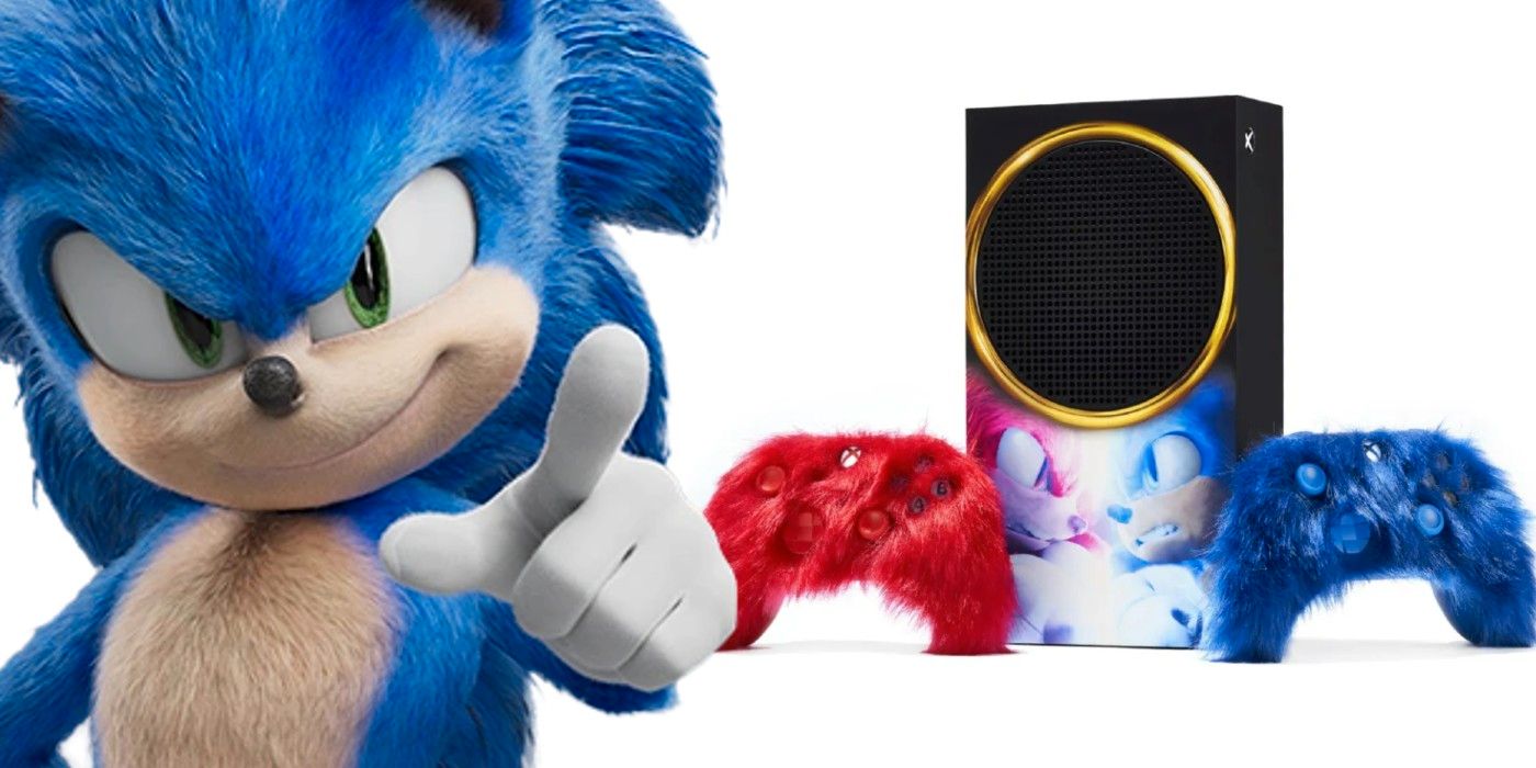 Los controles Furry Sonic the Hedgehog Xbox no son para dedos grasientos