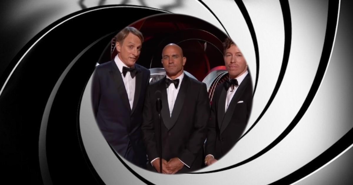 Los fanáticos de James Bond desconcertados después del tributo de Tony Hawk y Shaun White en los Oscar 2022