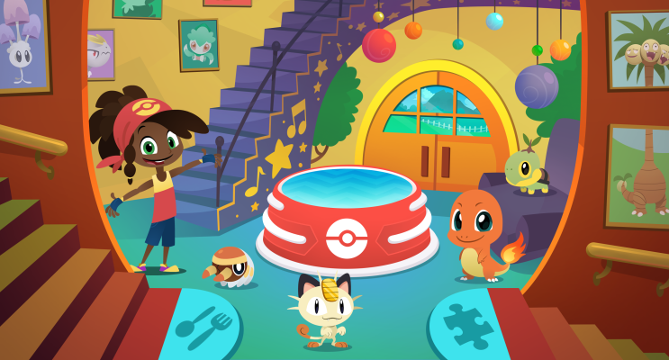 Los preescolares obtienen su propio juego Pokémon con el lanzamiento de Pokémon Playhouse