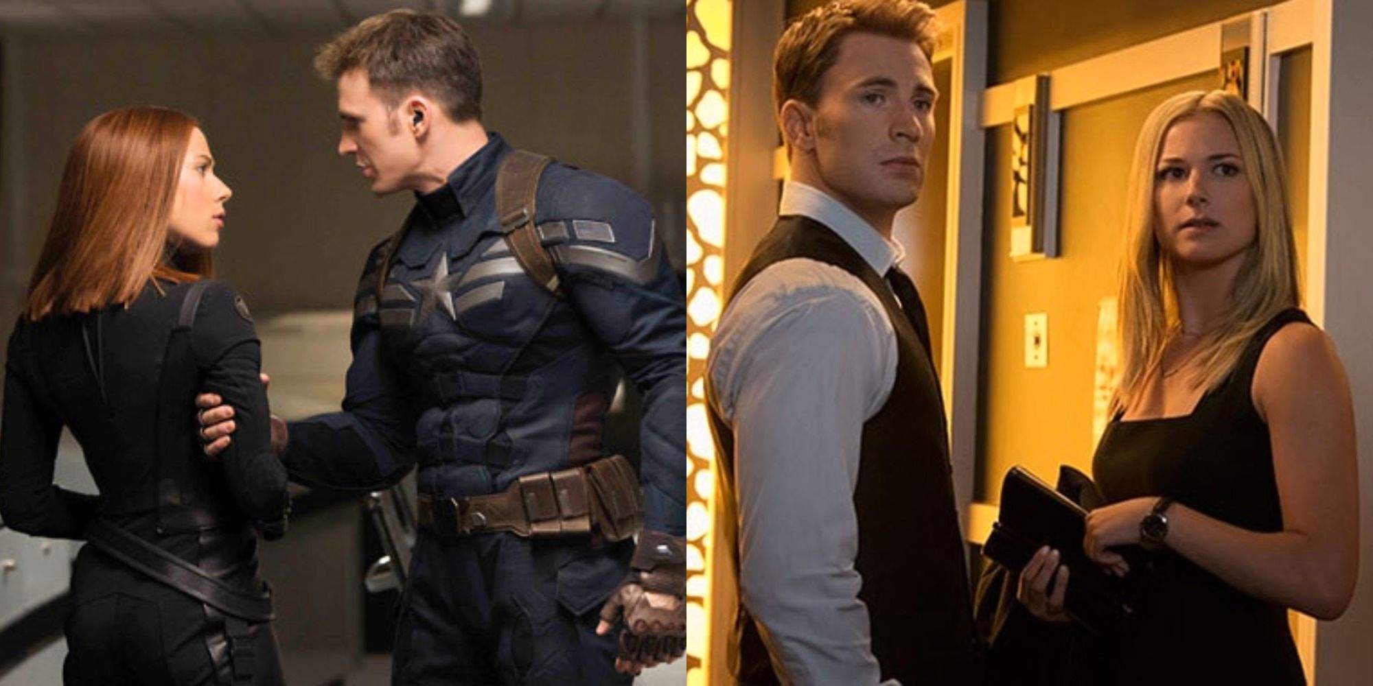 MCU: Las 8 peores relaciones en la trilogía del Capitán América