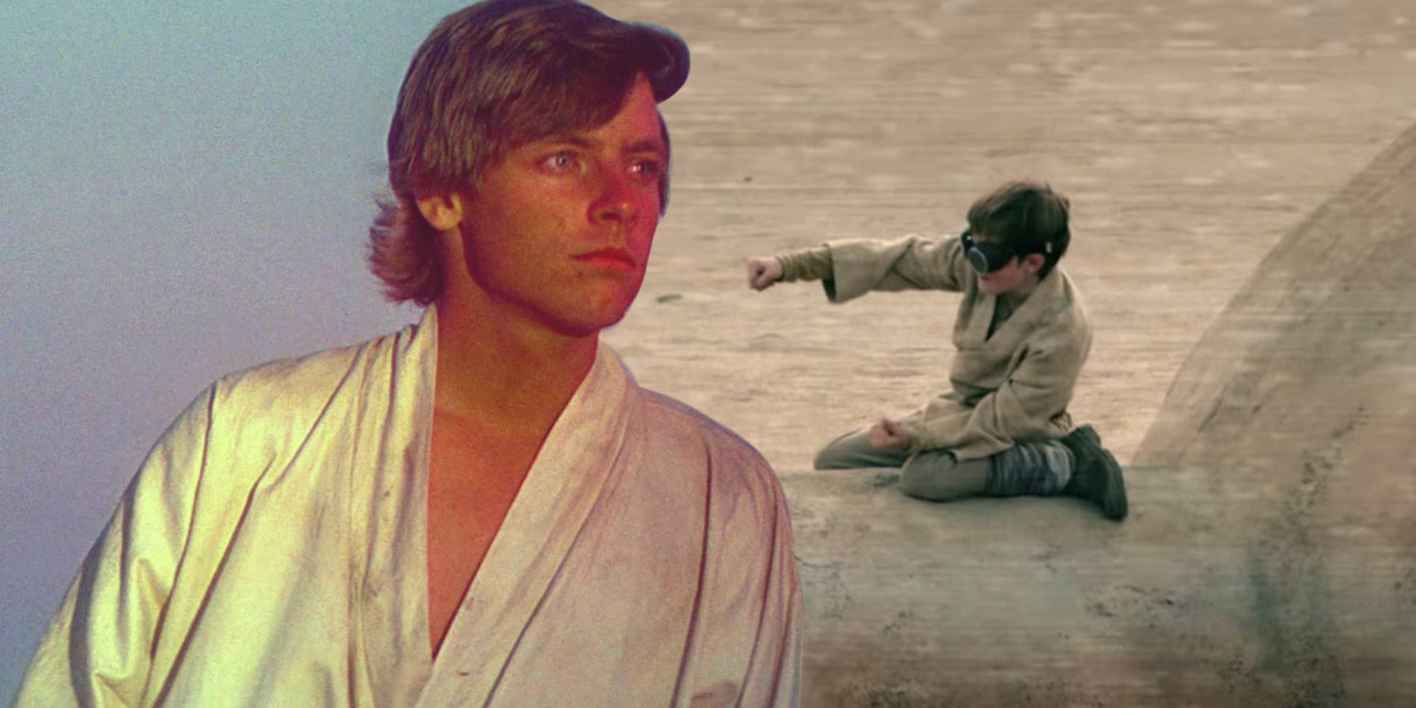 Mark Hamill da la bienvenida al joven actor Luke de Obi-Wan a la familia de Star Wars