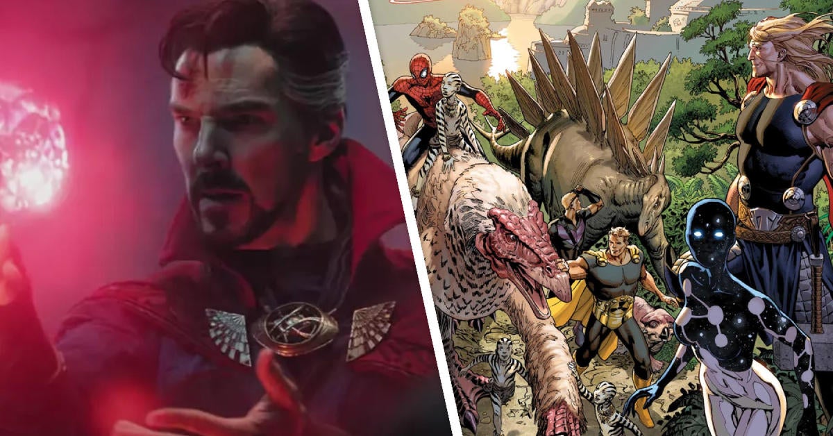 Marvel Savage Land se burló en el nuevo póster de Doctor Strange y los fanáticos lo están perdiendo