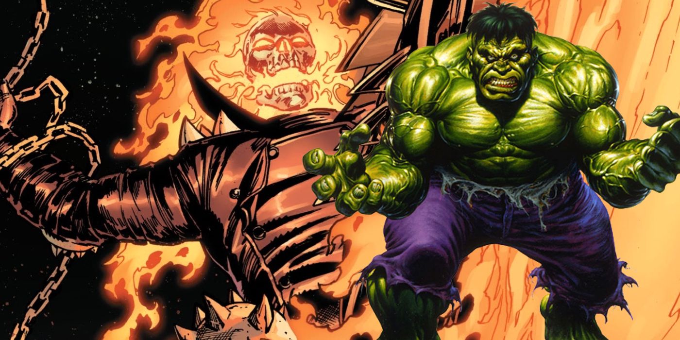 Marvel acaba de convertir a Ghost Rider en su nueva versión de Hulk