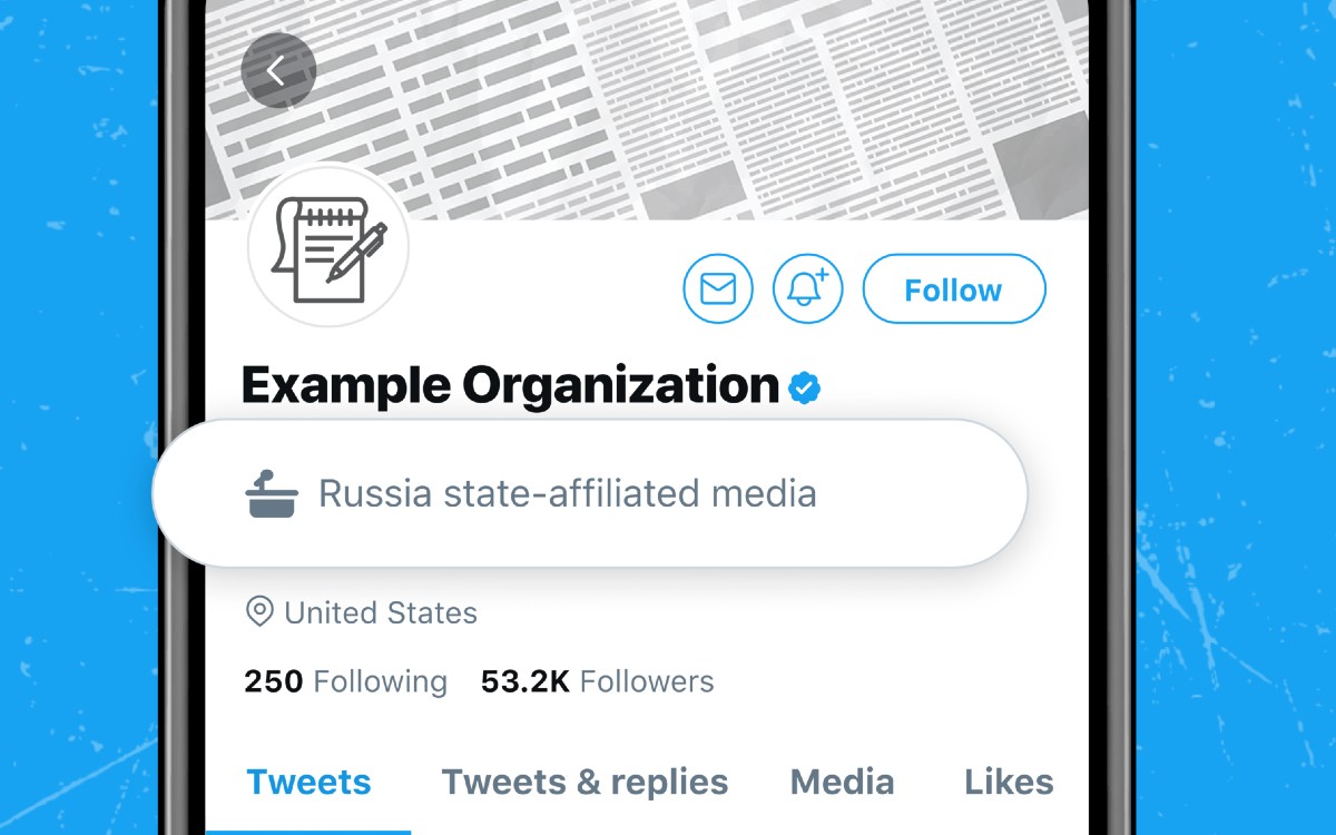 Múltiples reacciones luego de que Twitter etiquetara las cuentas “afiliadas al gobierno ruso”