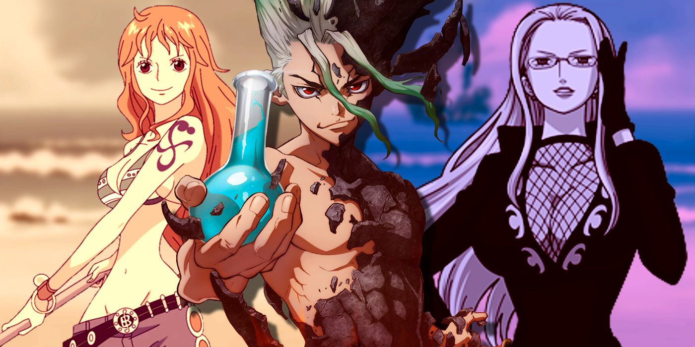 Nami de One Piece vs.  Kalifa Fight obtiene una portada épica del artista Dr. Stone