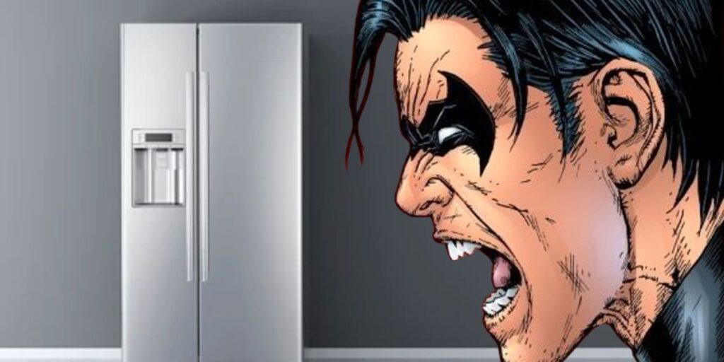 Nightwing está llamando oficialmente al tropo de 'Mujeres en refrigeradores'