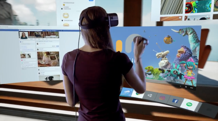 Oculus 'Dash' reemplaza el monitor de tu computadora con VR