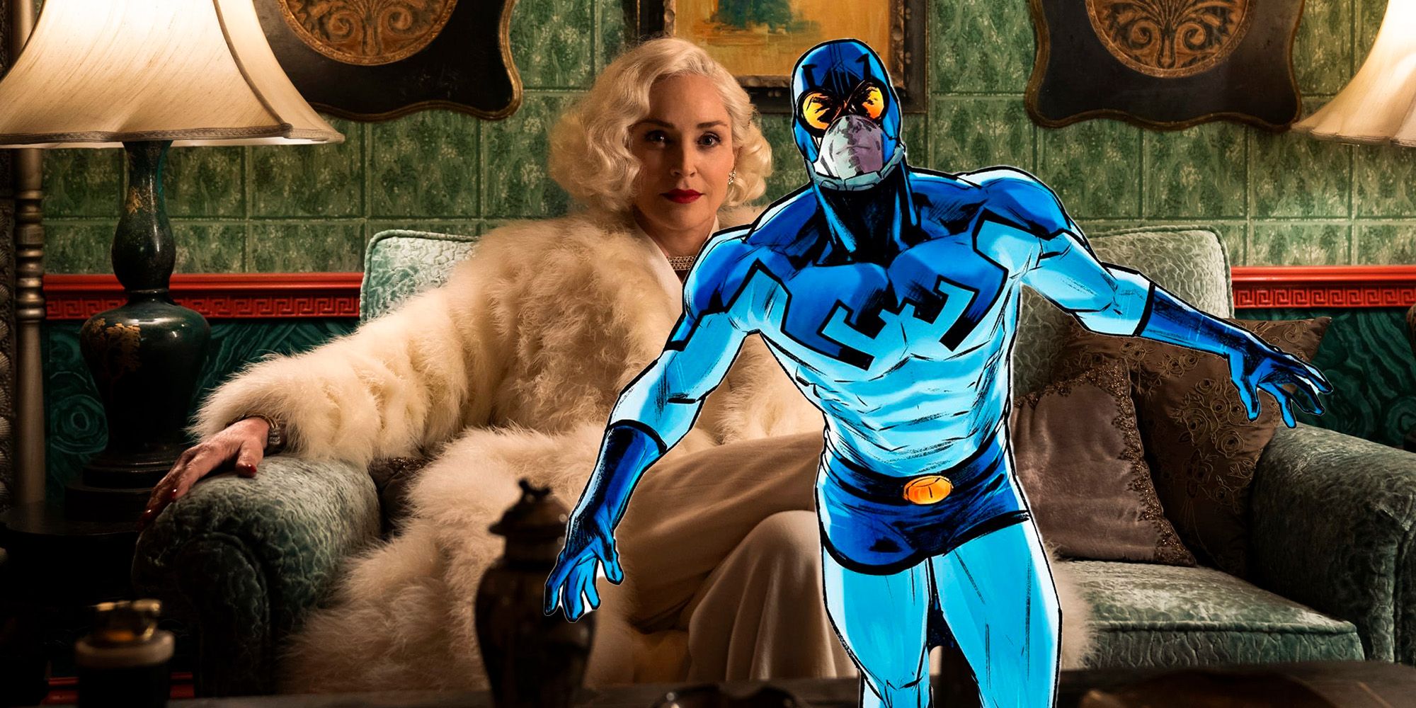 Película Blue Beetle de DC: Sharon Stone en conversaciones para el papel de villana