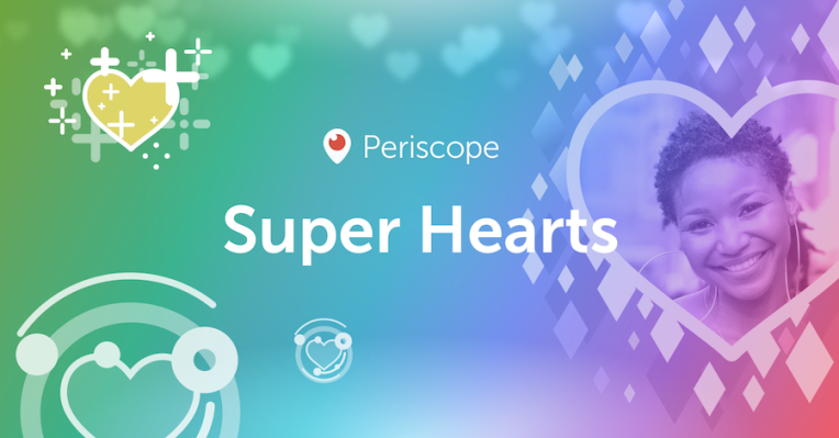 Periscope expande las propinas virtuales a través de Super Hearts más allá de los EE. UU.