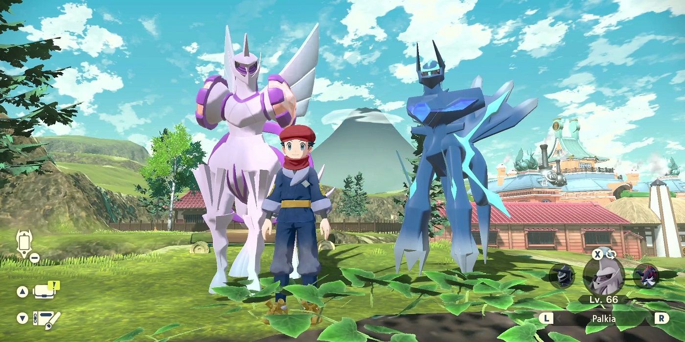 Por qué Pokémon Legends: las formas Dialga y Palkia de Arceus se ven tan extrañas