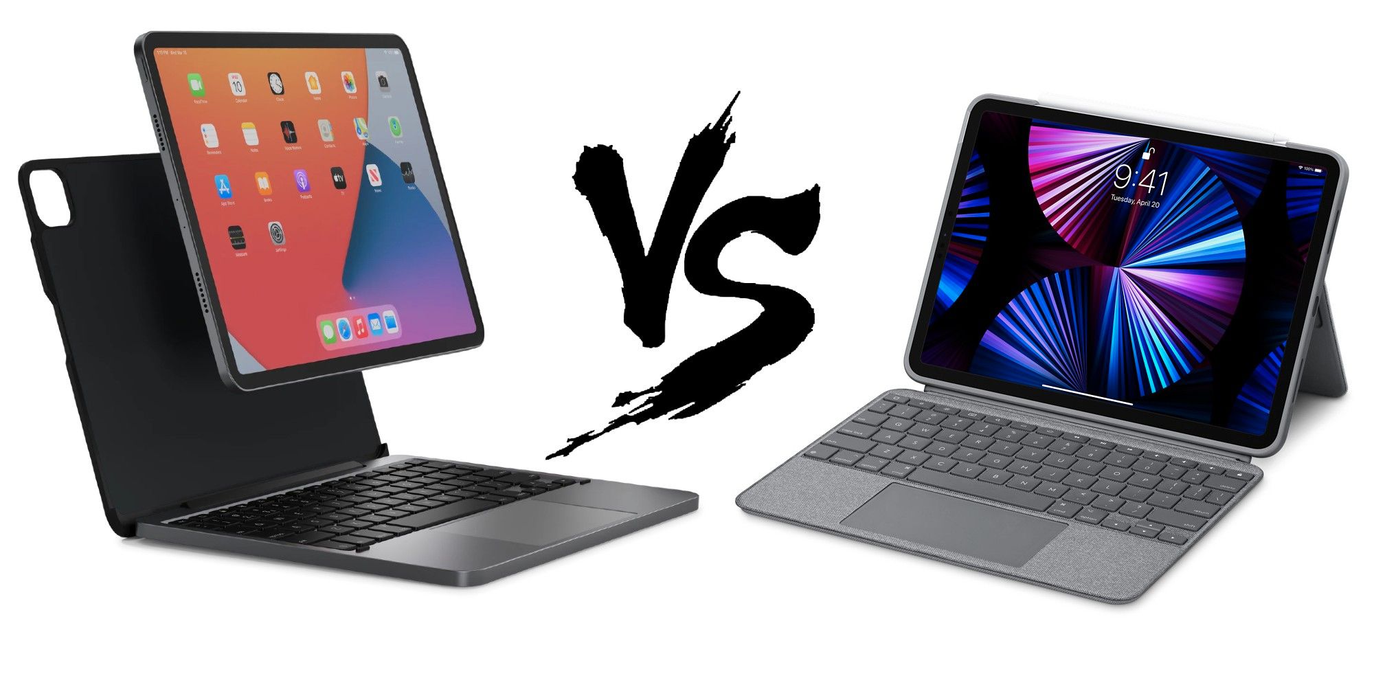 Puente MAX+ vs.  Logitech Combo Touch: Comparación de teclados iPad Pro