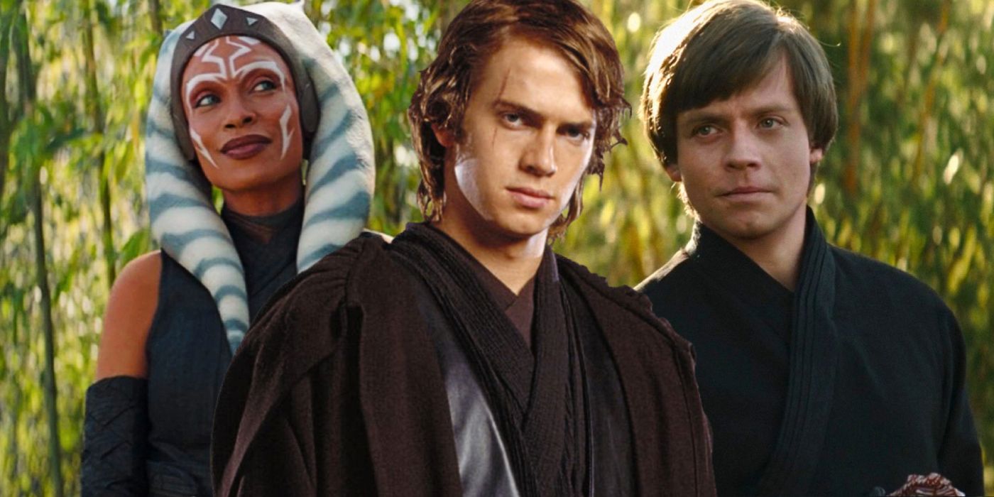 Qué quiso decir Ahsoka cuando le dijo a Luke que se parece tanto a Anakin