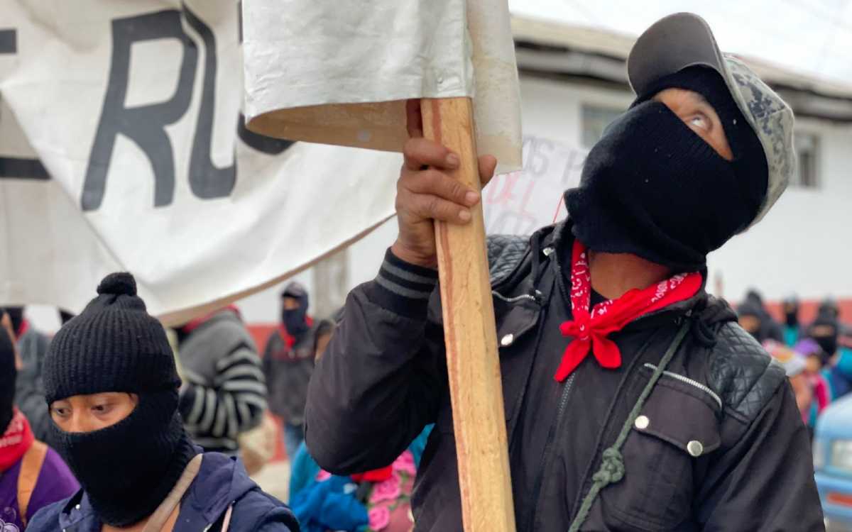 Reaparece EZLN con manifestación masiva contra las guerras y la invasión a Ucrania