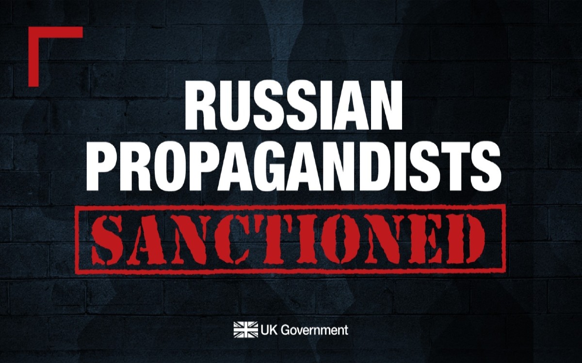 Reino Unido sanciona a medios de comunicación rusos por desinformación