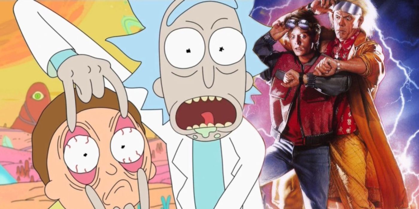 Rick & Morty rinde homenaje a su origen de Regreso al futuro