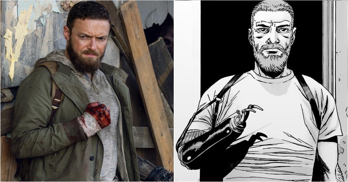 Ross Marquand de The Walking Dead responde a las comparaciones de Aaron y Rick Grimes