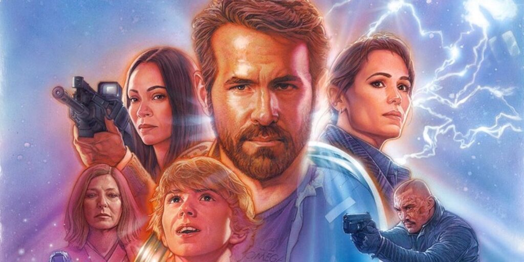 Ryan Reynolds celebra el éxito de Adam Project con un nuevo póster