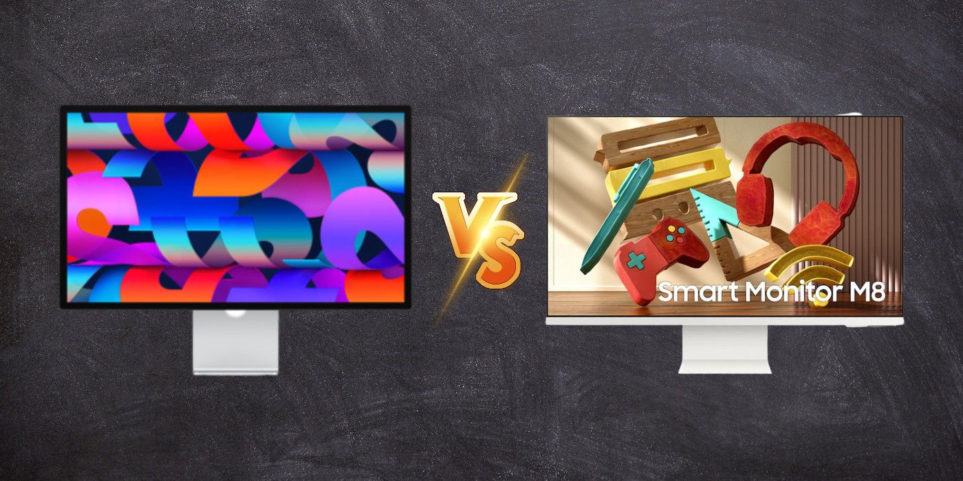 Samsung M8 vs.  Apple Studio Display: ¿Qué monitor es una mejor oferta?
