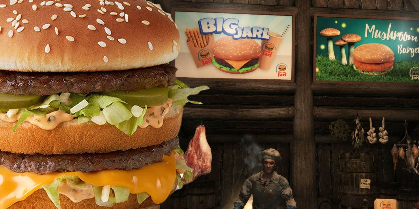 Skyrim Mod agrega Burger Jarl: la respuesta de Whiterun a McDonald’s