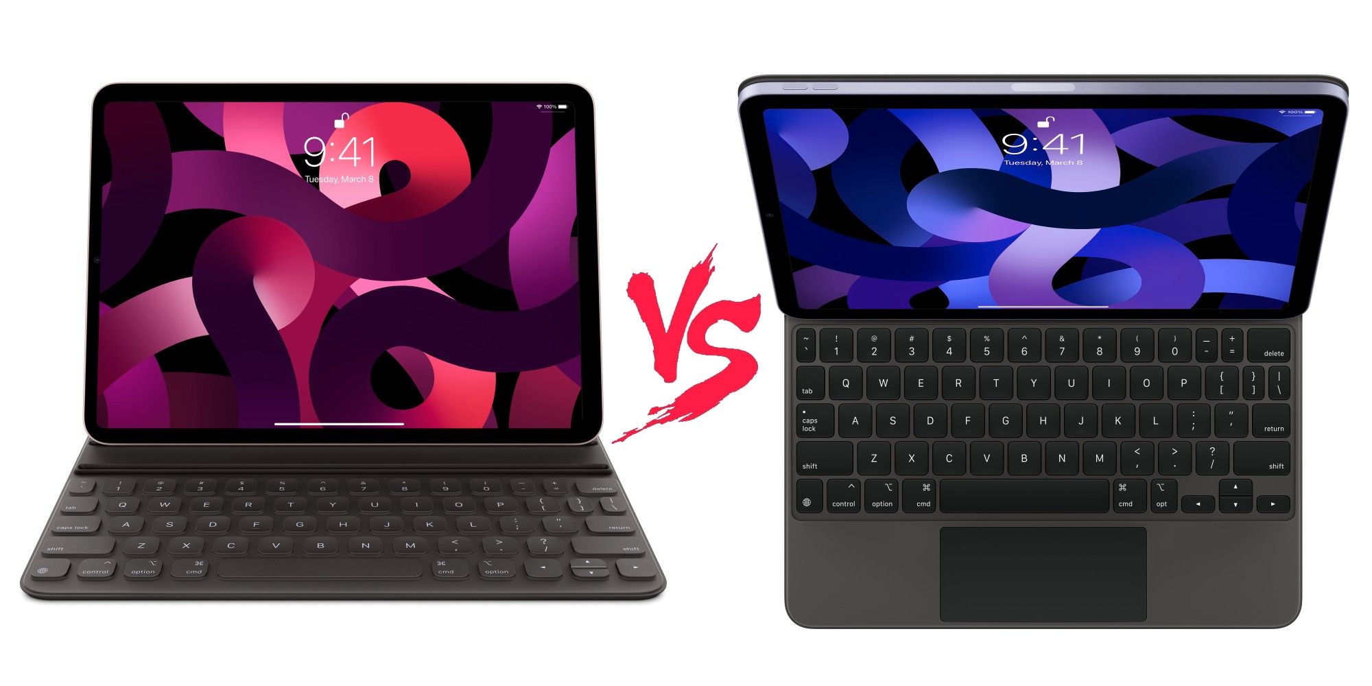 Smart Folio de Apple vs.  Magic: ¿Qué teclado iPad comprar?