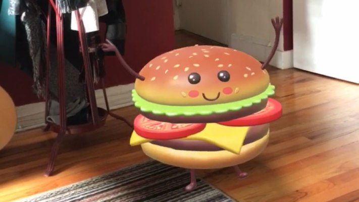Snap se une al gran debate sobre las hamburguesas con el lanzamiento de la lente AR de hamburguesas danzantes