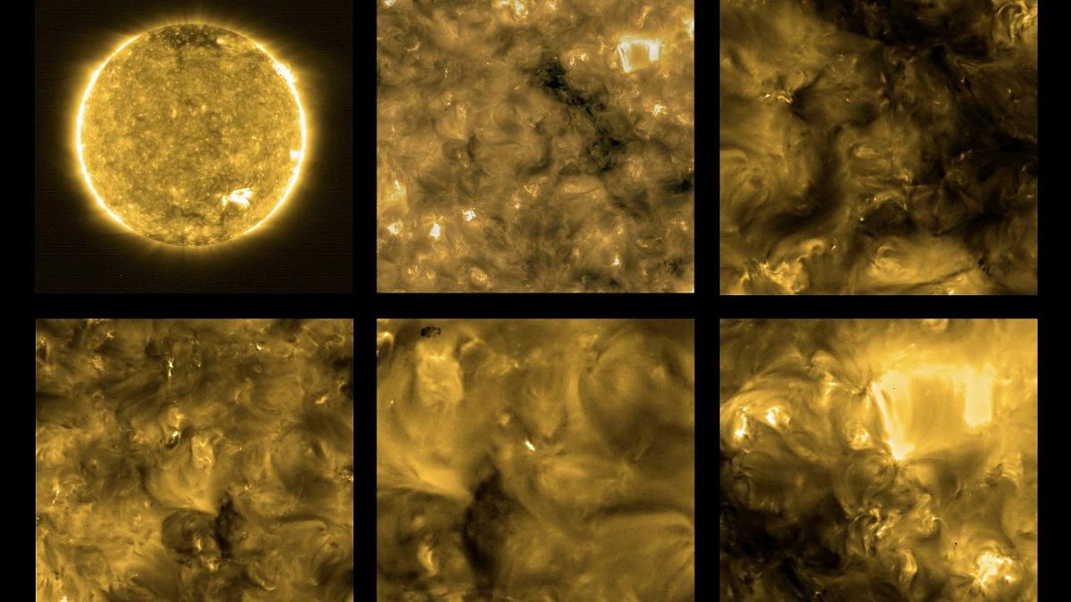 Solar Orbiter muestra las fotos más cercanas jamás tomadas del Sol