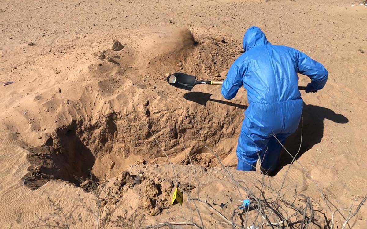 Sonora: Localizan nueve cuerpos en cinco fosas clandestinas en San Luis Río Colorado