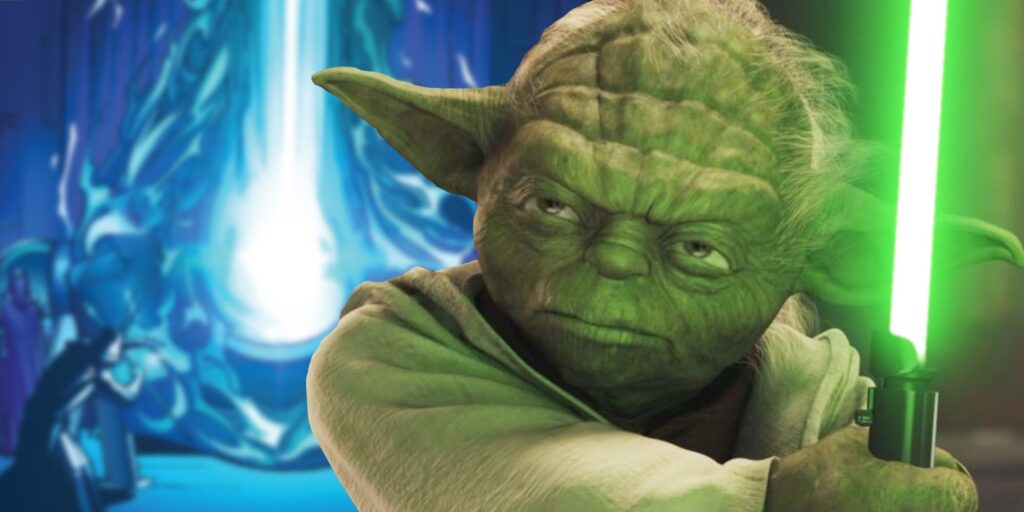 Star Wars arregla el agujero de la trama del sable de luz de Yoda de Boba Fett