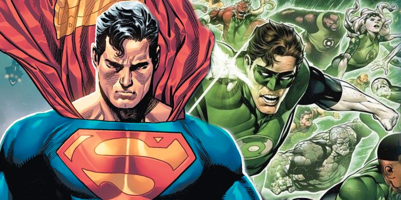 Superman originalmente estaba destinado a ser el último Green Lantern de DC