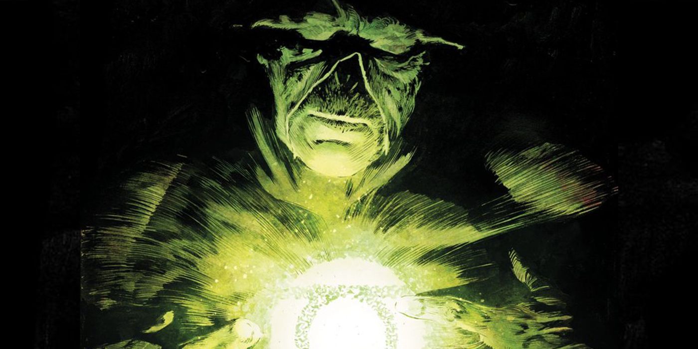 Swamp Thing se convierte en el Green Lantern definitivo en el nuevo arte de DC Comics