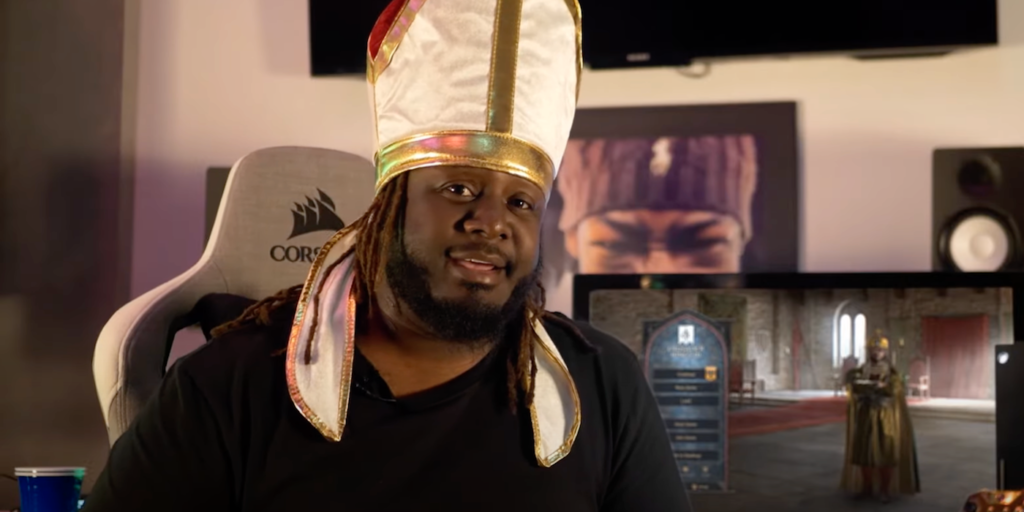 T-Pain inicia su propia religión en Crusader Kings 3 Game Pass Trailer