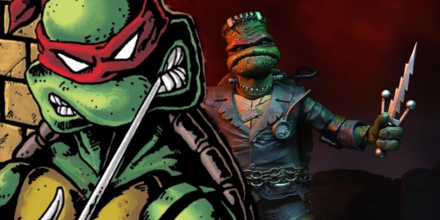 TMNT rinde homenaje al diseño de juguete más extraño de Raphael