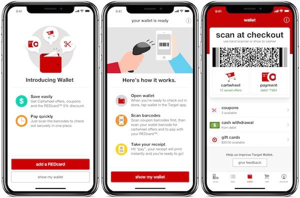 Target lanza su propio sistema de pagos móviles con el debut de 'Wallet'