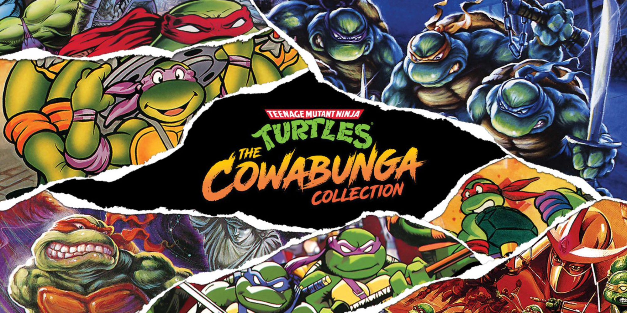 Todos los juegos de TMNT de la colección Cowabunga
