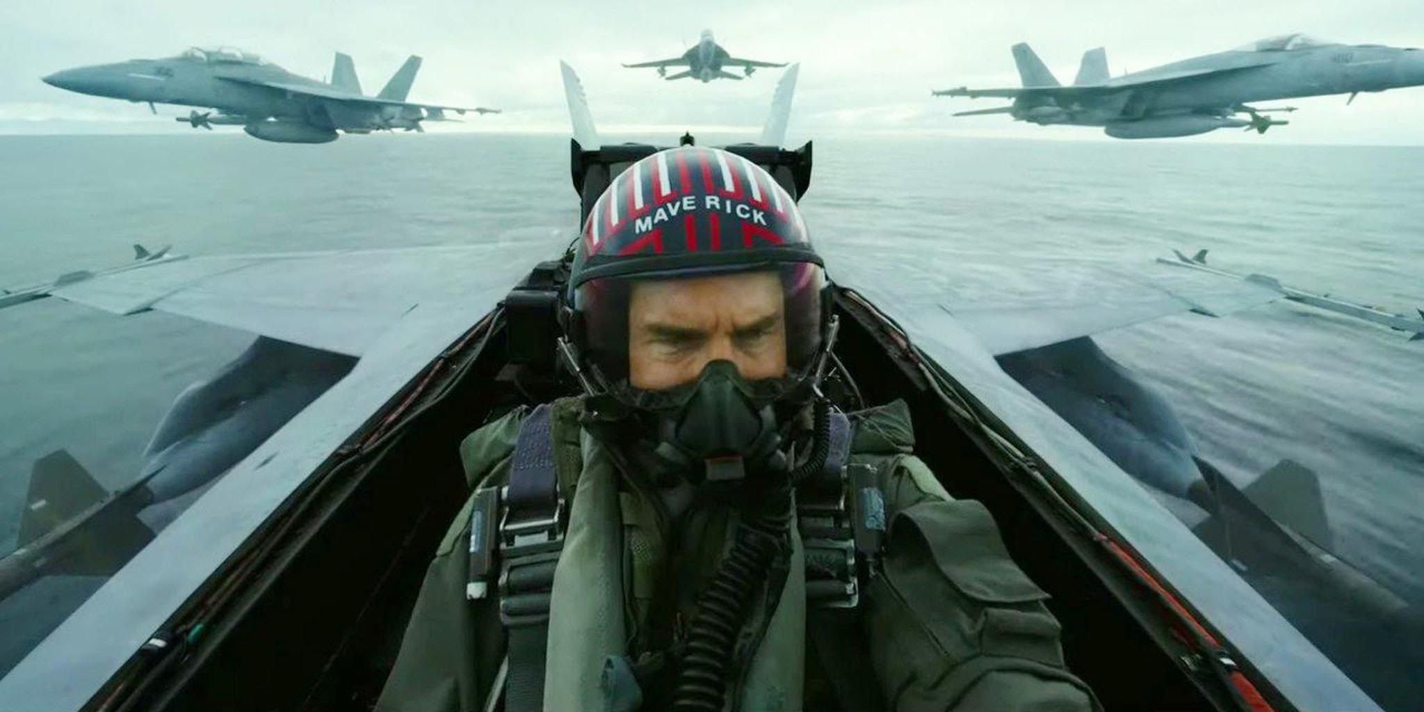 Mira a Tom Cruise realmente volar un avión de combate en Top Gun 2 BTS Video