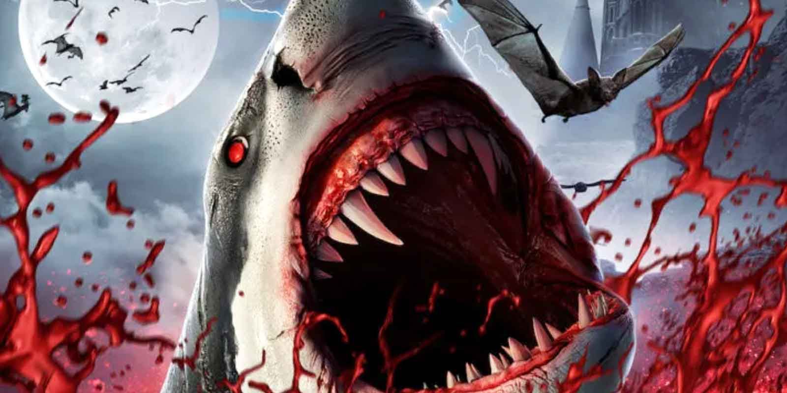 Un tiburón vampiro aterroriza a la gente del pueblo en el tráiler de Sharkula