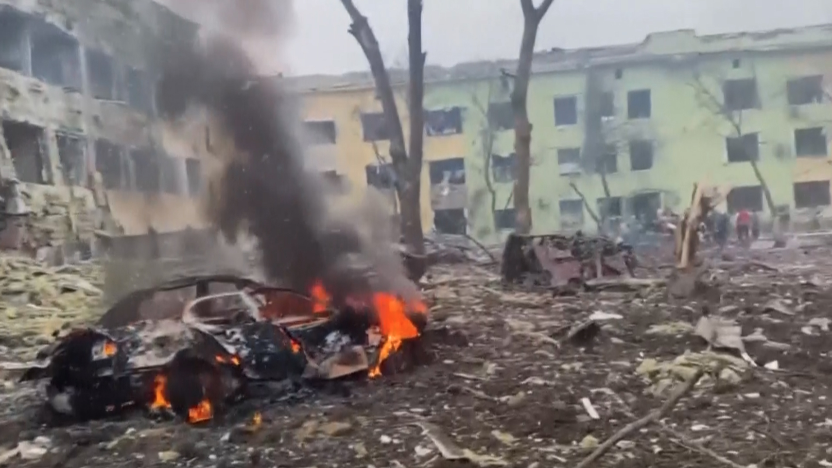 “Una atrocidad”: ataque aéreo en maternidad de Ucrania deja al menos tres muertos